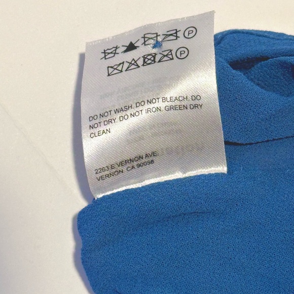 Reformation Nantes Floral Blue Midi Dress Sz 2 - Picture 7 of 8